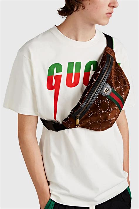 barneys gucci belt bag|Gucci shoulder bag.